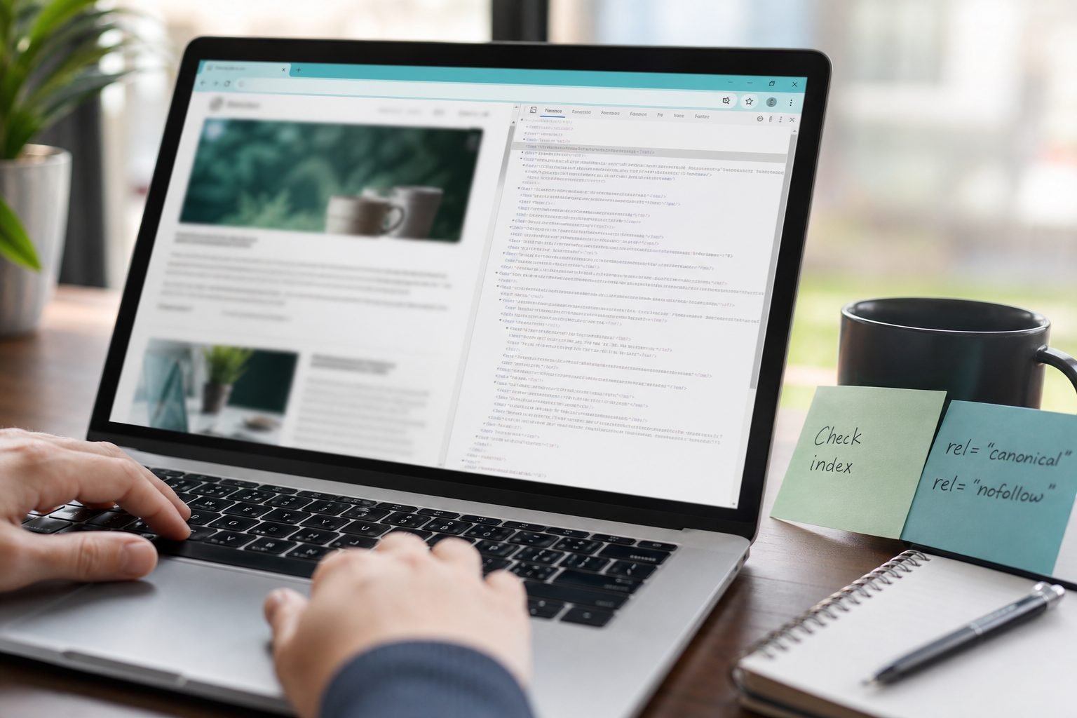 Checking link attributes on a live guest-post placement